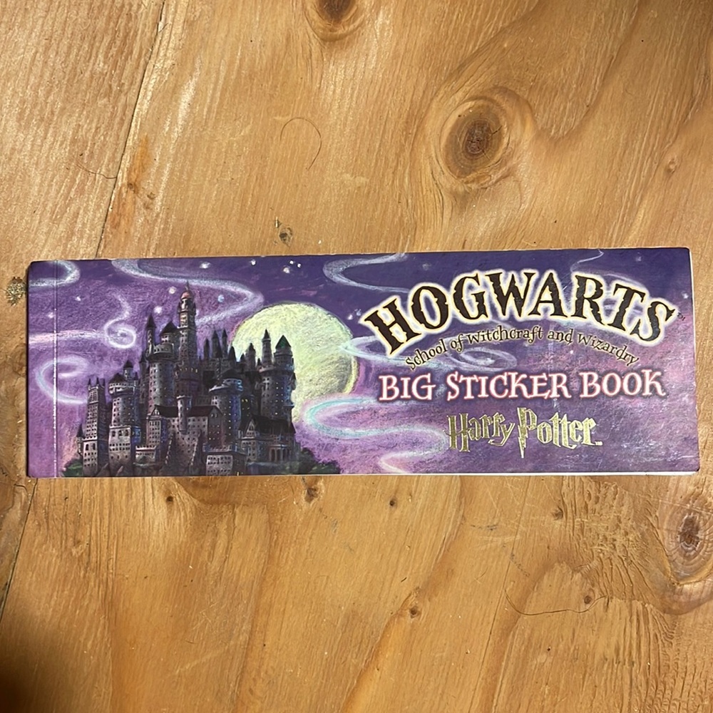 Harry Potter Big Sticker Book new vintage 24 stickers